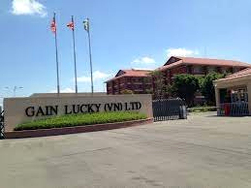 Cổng nhà máy Gain Lucky Việt Nam tại KCN Phước Đông